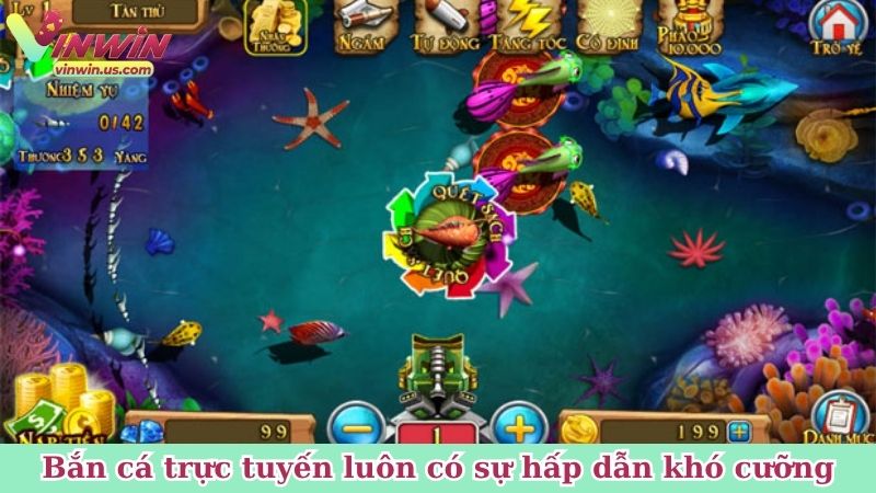 Bắn cá trực tuyến luôn có sự hấp dẫn khó cưỡng