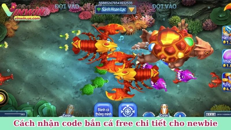 Cách nhận code bắn cá free chi tiết cho newbie