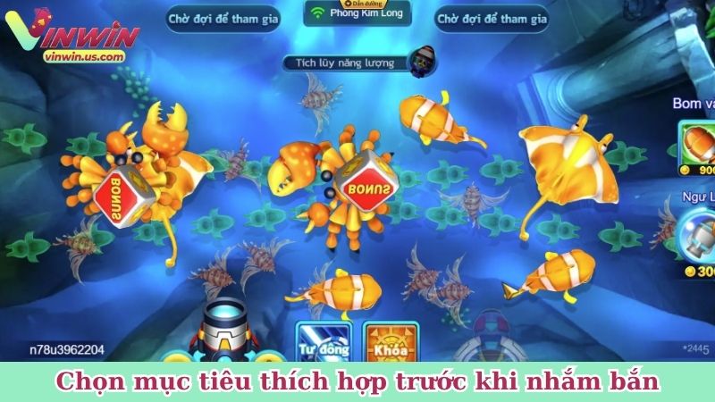 Chọn mục tiêu thích hợp trước khi nhắm bắn