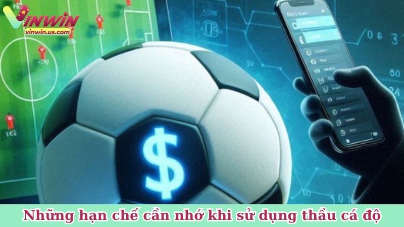 Những hạn chế cần nhớ khi sử dụng thầu cá độ